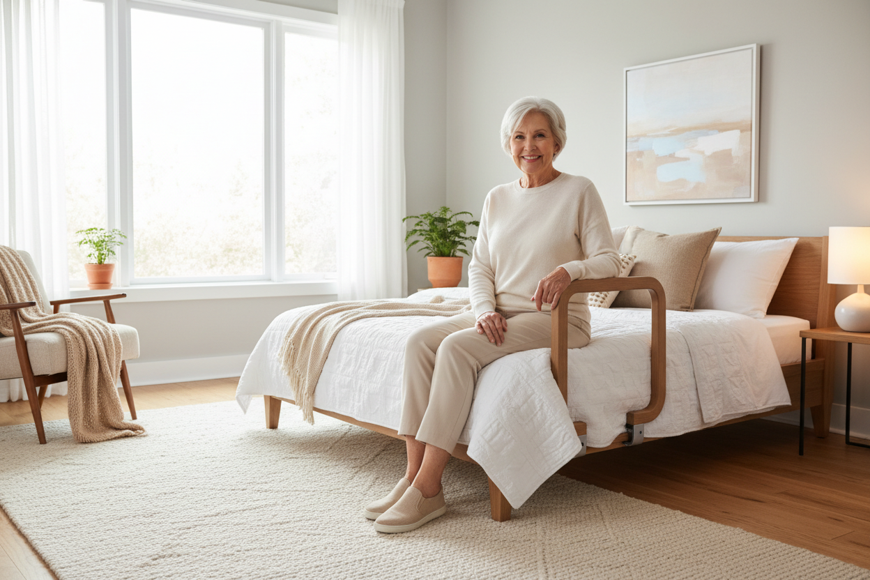 Best Bed Rails for Seniors: Safer Support Getting In and Out of Bed