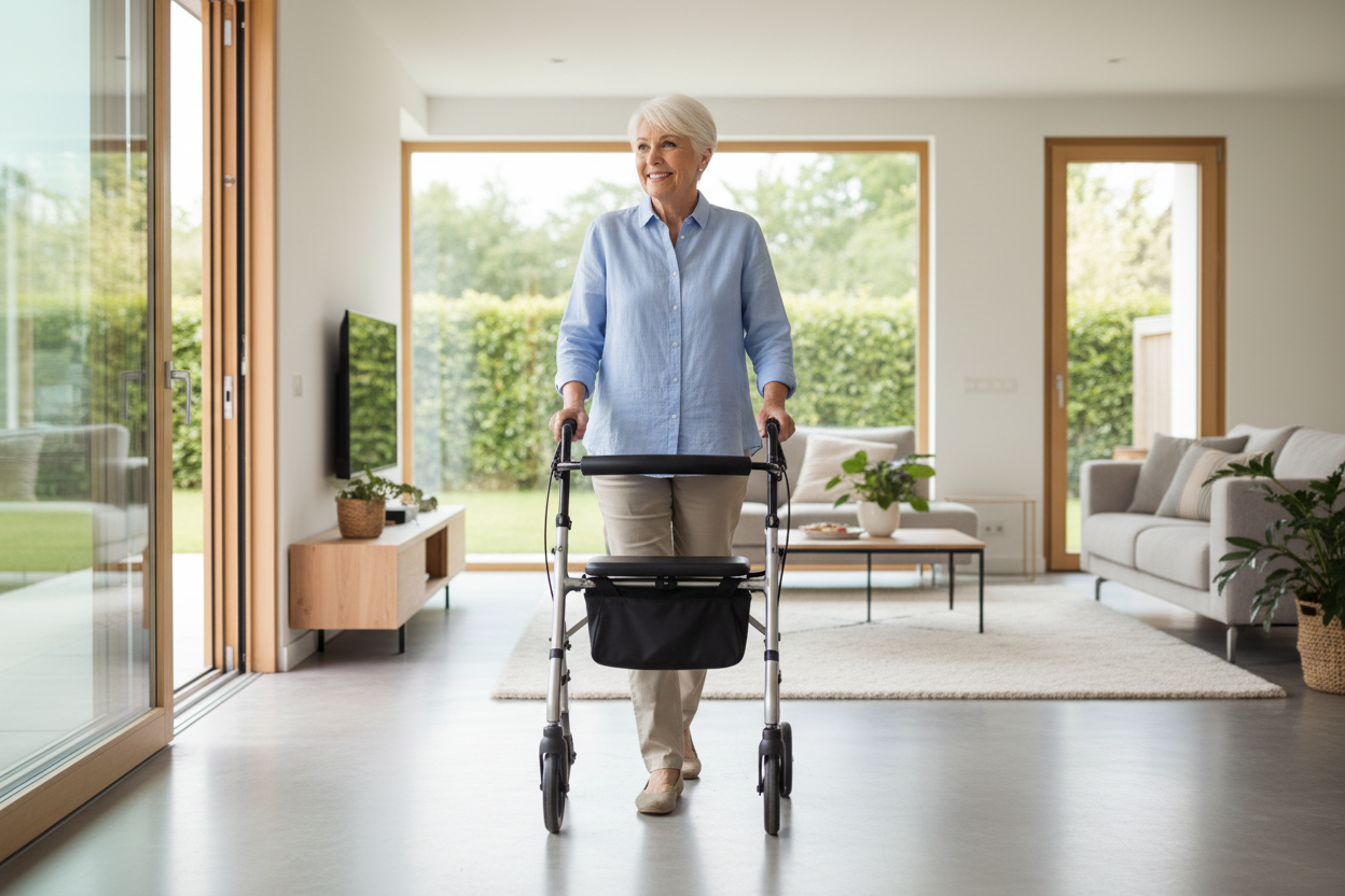 Best Rollators for Seniors: How to Choose a Walker with Seat for Everyday Support